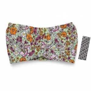 130 | Almost Famous Floral Bandeau- NWT - Size Medium